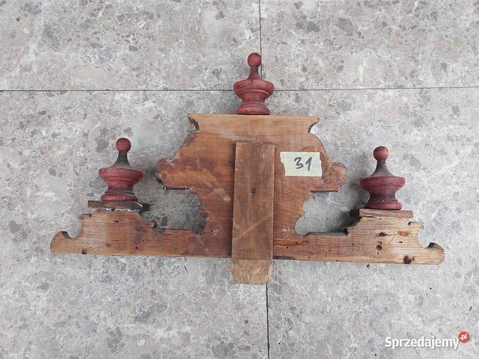 31 korona starego zegara szafki lustra itp szer Tczew