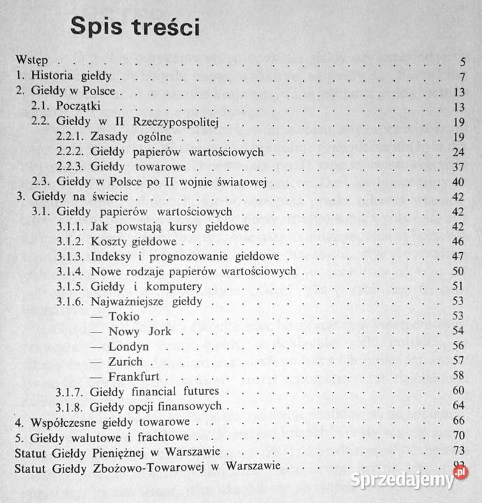 Giełdy Ryszard Czerniawski Pozostałe Chełm