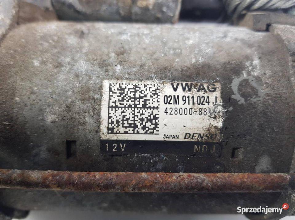 ROZRUSZNIK SKODA FABIA III 02M911024J osobowe kujawsko-pomorskie Lipno