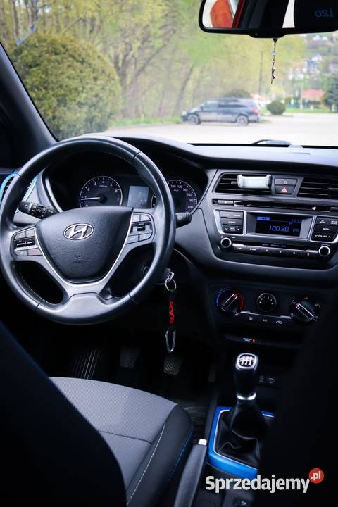 Hyundai i20 12 2016 r 83000 radio Mszana Dolna