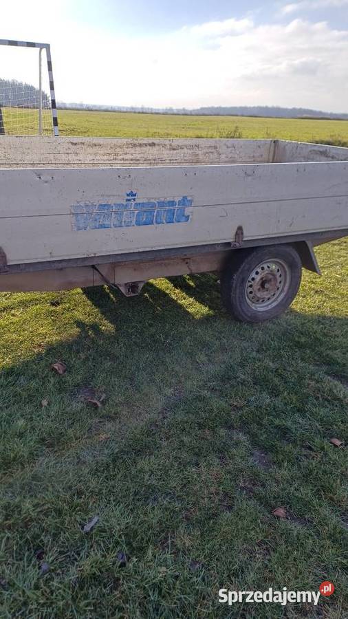 Przyczepa przyczepka samochodowa towarowa Gwoździany