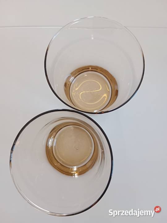 Szklanki literatki Vintage Lubin sprzedam