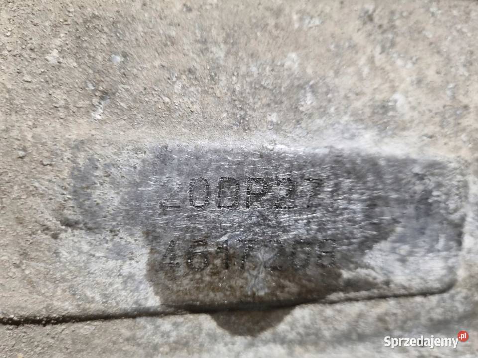 SKRZYNIA BIEGÓW Peugeot 207 16 HDI 20DP27