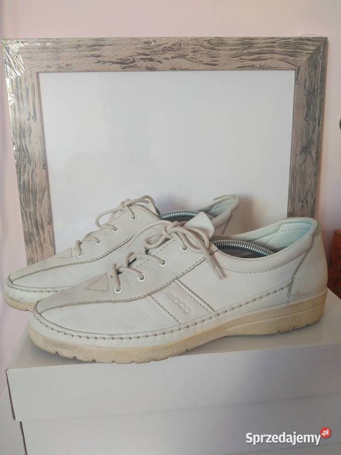 Skórzanemęskie buty ECCO klasykawygoda i styl 45 Radom