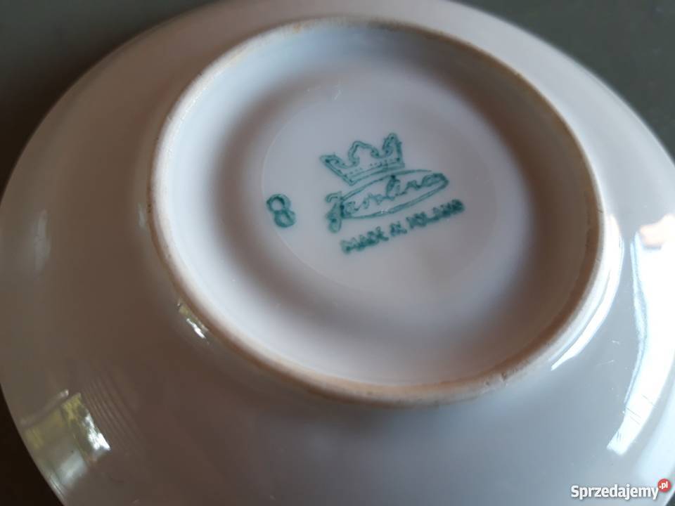 Porcelana Karolina Jaworzyna Śląska Talerzyk Ostrów Wielkopolski sprzedam