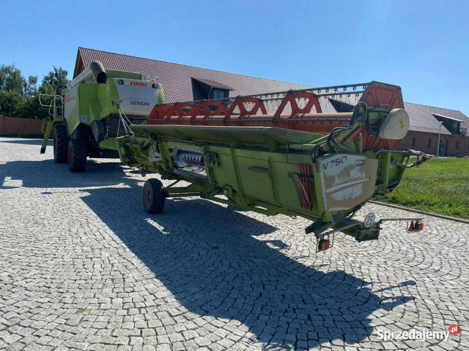 kombajny Claas kombajn CLAAS LEXION 560 heder opolskie