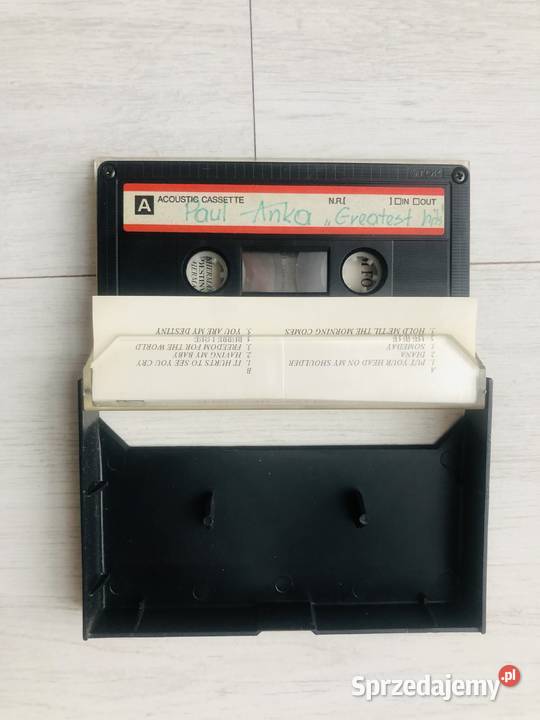 Kaseta audio Paul Anke Freedom for the world Łódź
