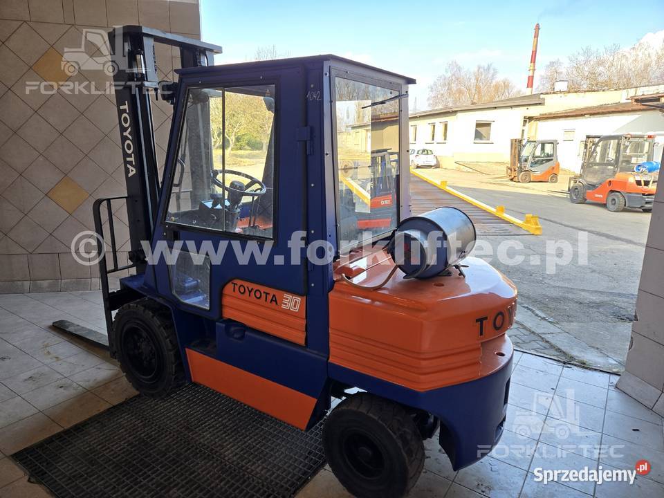 Wózek Widłowy TOYOTA 5FG30 Kabina 3700 mm TOYOTA Lędziny