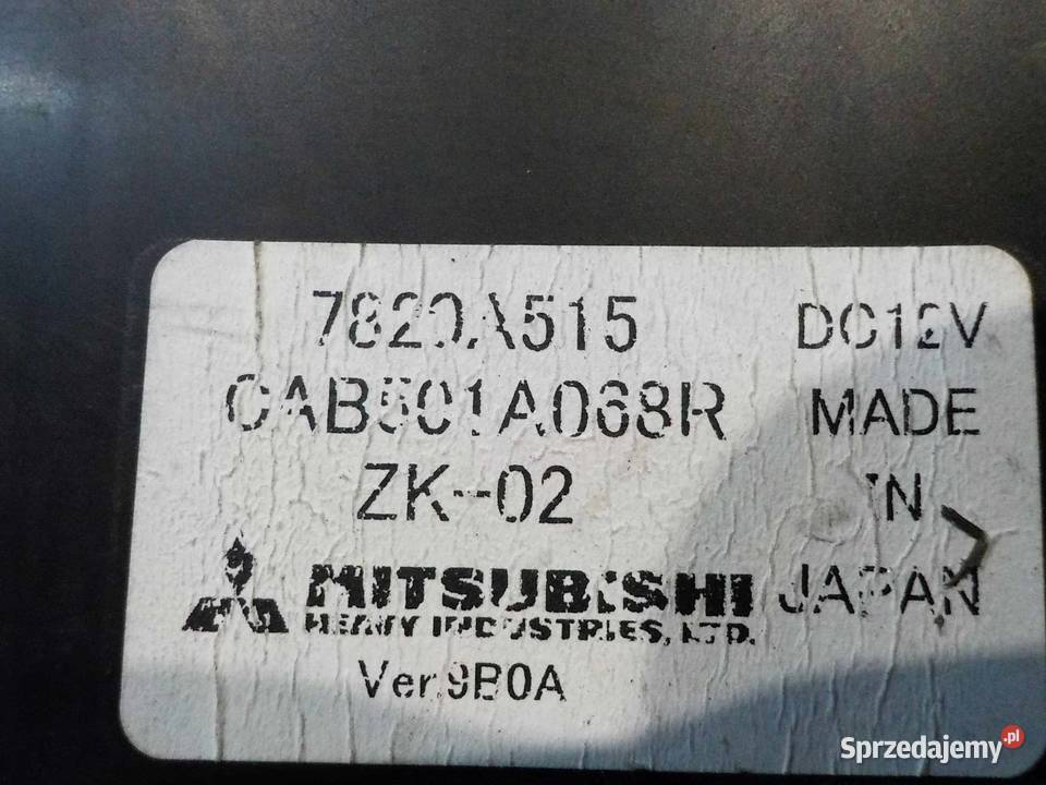 MITSUBISHI ASX I 12r modul sterownik mazowieckie Suków sprzedam