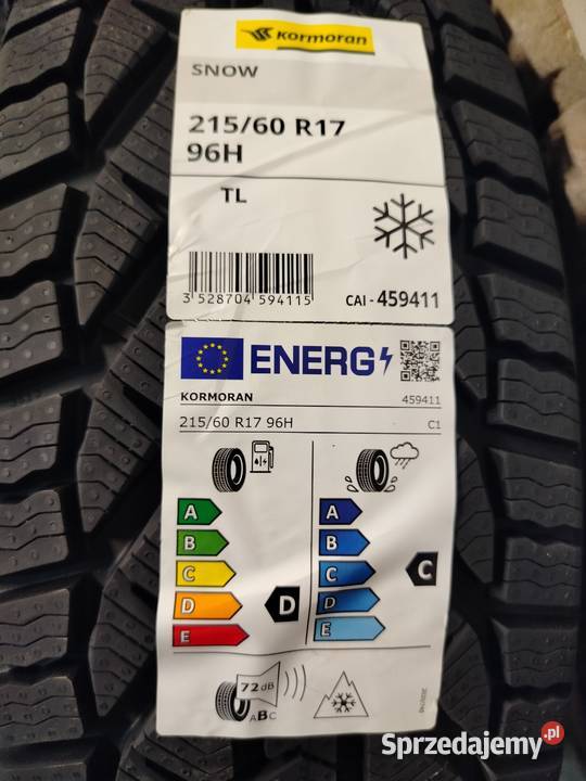 Opona zimowa 215 60 R 17 Samochodowe Łańcut sprzedam