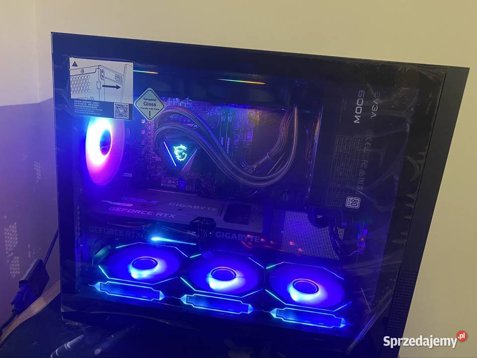 Sprzedam NOWY Gamingowy PC mATX i512400F RTX Elektronika Węglowice