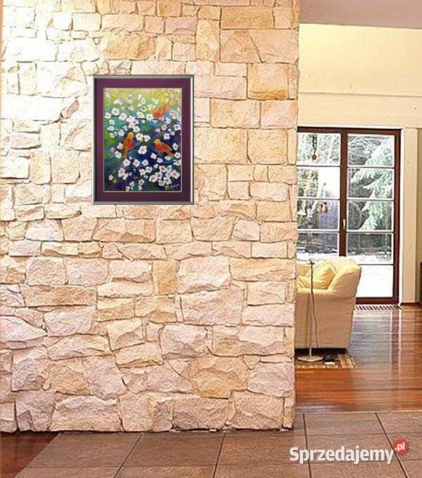 Obraz olejny Ptaszki Lublin sprzedam