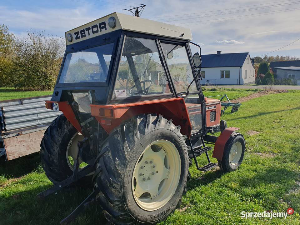 Ciągnik Zetor 7011 wspomaganie Wieprzowe Jezioro