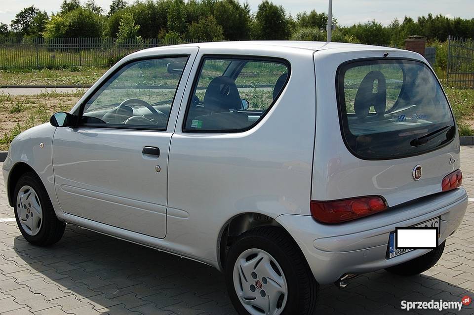 Fiat 600 Seicento 11000 20082009 r Pierwszy 1108cm3
