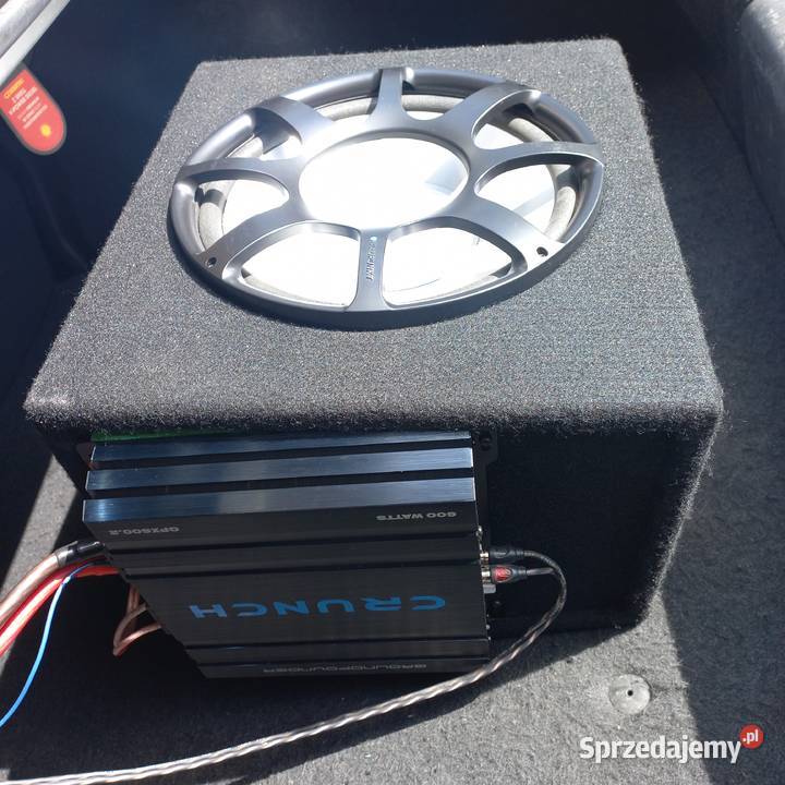 Skrzynia basowa Blaupunkt wzmacniacz Cranch 600W Charsznica