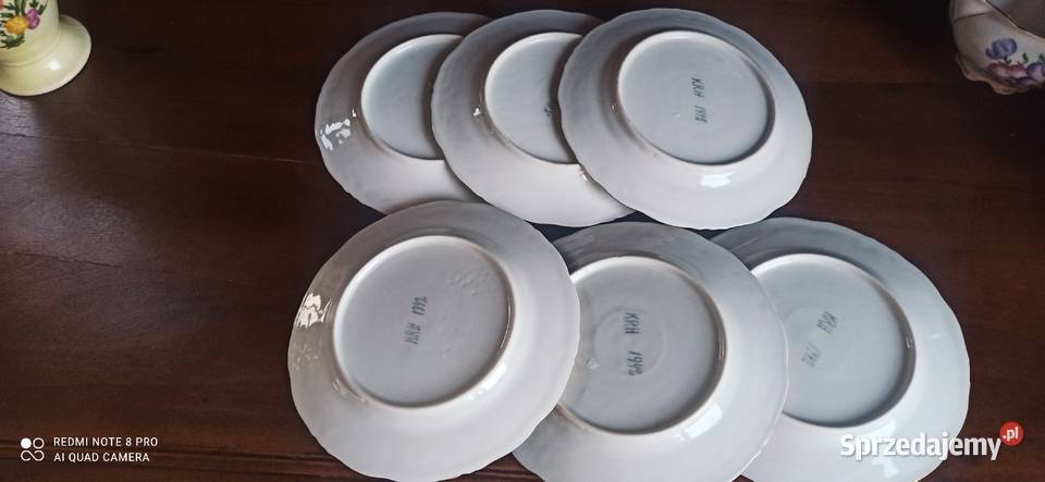 Talerzyk deserowy ręcznie malowane owoce Gdańsk