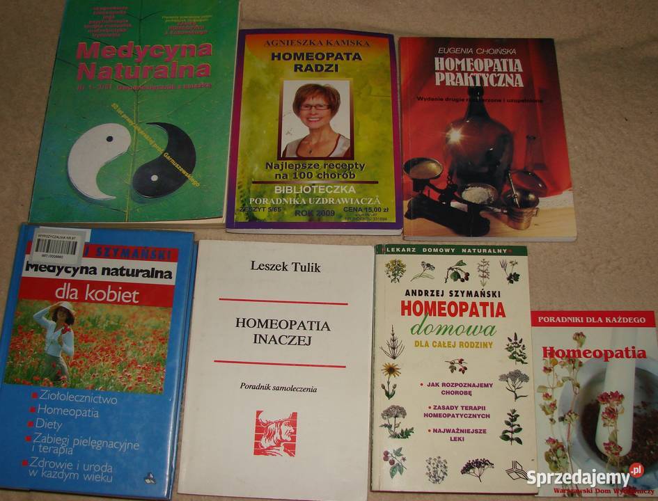 Homeopatia książki Książki naukowe i popularnonaukowe Radom