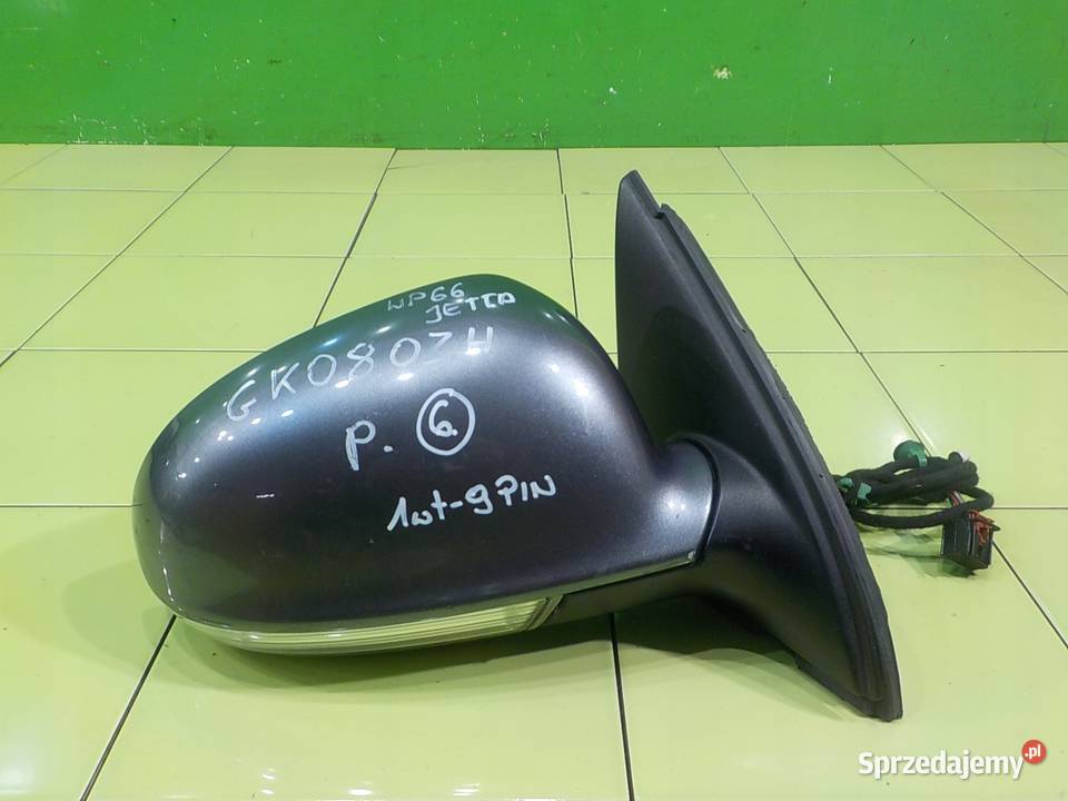 VW JETTA 19 TDI AUT 08r SEDAN 4D lusterko prawe