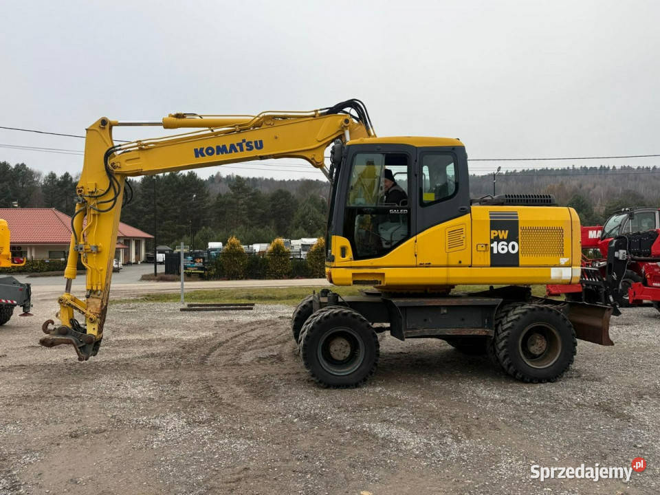 kołowa Komatsu PW1607H Szybko Złącze Sprawna