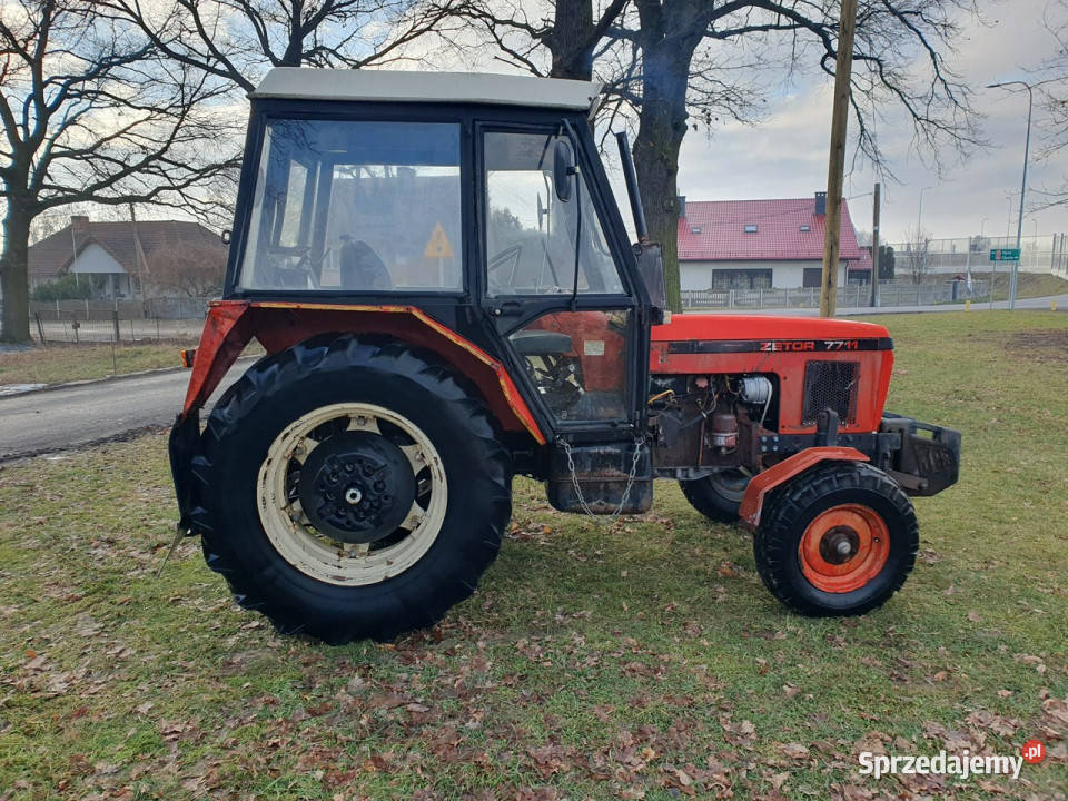 ciągniki Zetor 7011 Wspomaganie Strobice