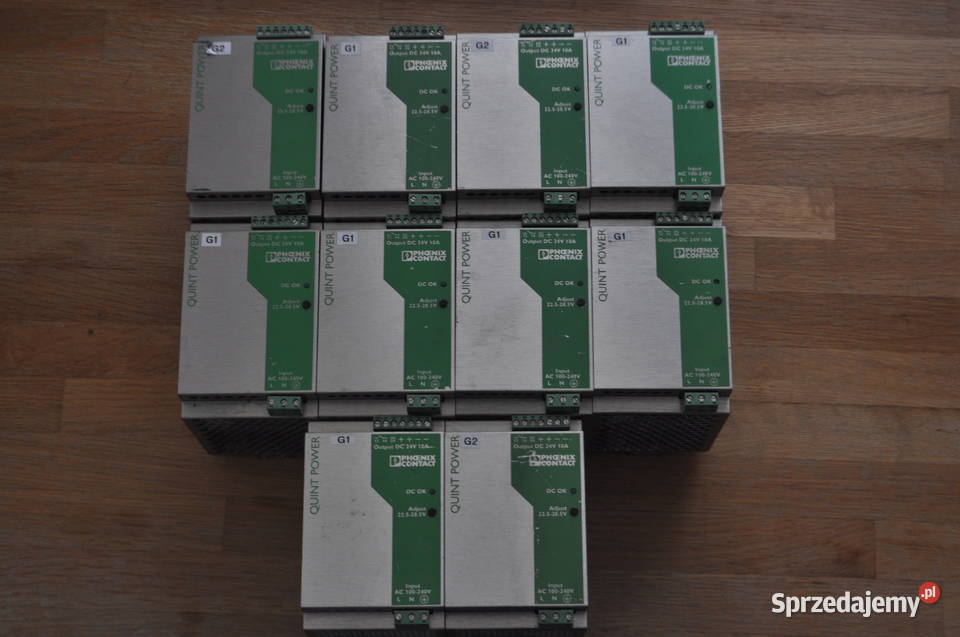 10x Phoenix Contact zasilacz 10A 24V 225285V zachodniopomorskie Osieki sprzedam