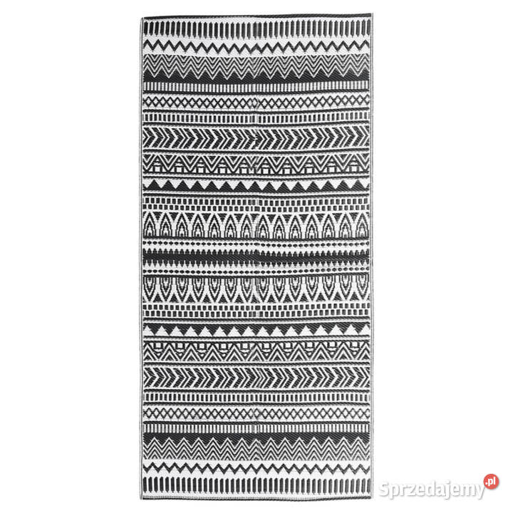 Dywan zewnętrzny czarny 80 x 150 PP WM316919 Warszawa sprzedam