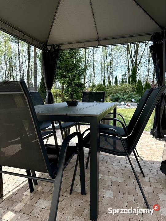 Zestaw ogrodowy stół krzesła Włocławek sprzedam