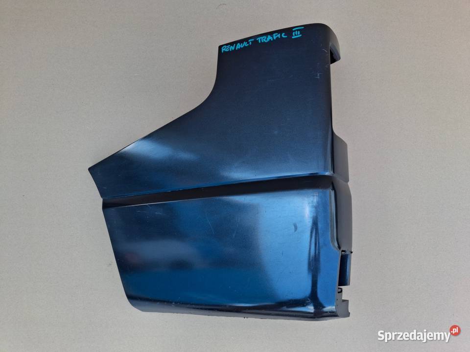 RENAULT TRAFIC III VIVARO NAROŻNIK ZDERZAKA LEWY Bieleń