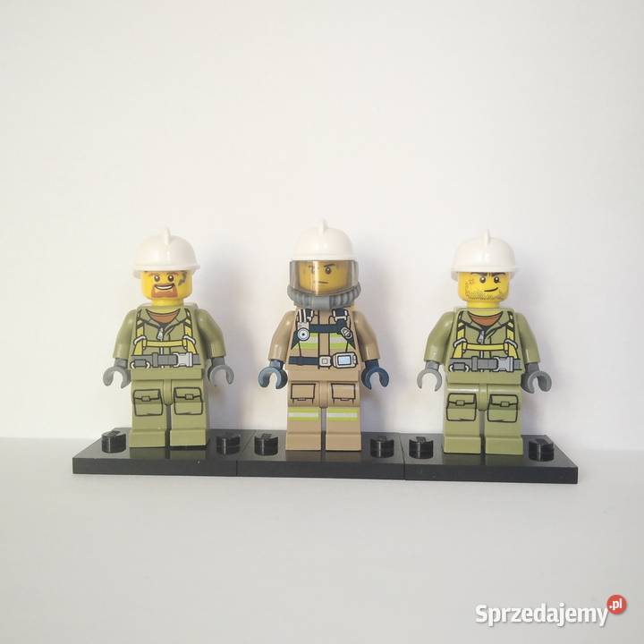 Lego City Górnicy pakiet 3 figurek 11 Plastik  sprzedam