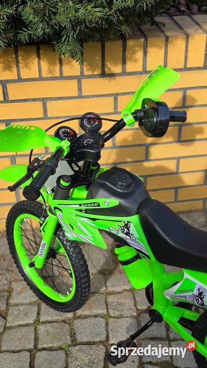 449 Rower 16 cross zielony Zabrze