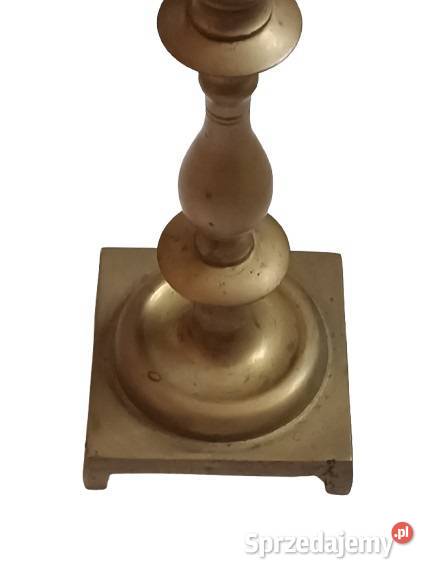 Stary mosiężna lampa świecznik 31 podkarpackie