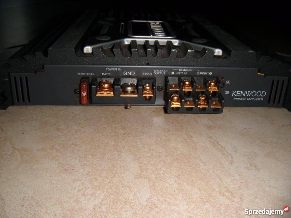 Wzmacniacz Kenwood KAC849 600Watt 4kanały Tychy