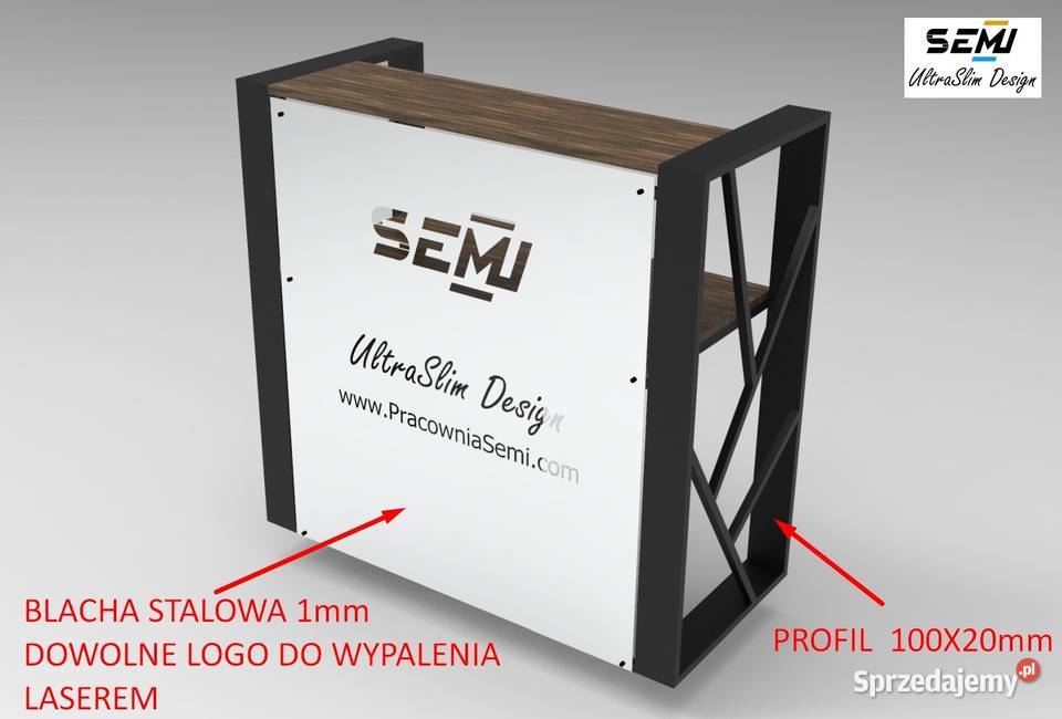 Lada recepcyjna hotel pensjonat recepcja firma podkarpackie Jeżowe