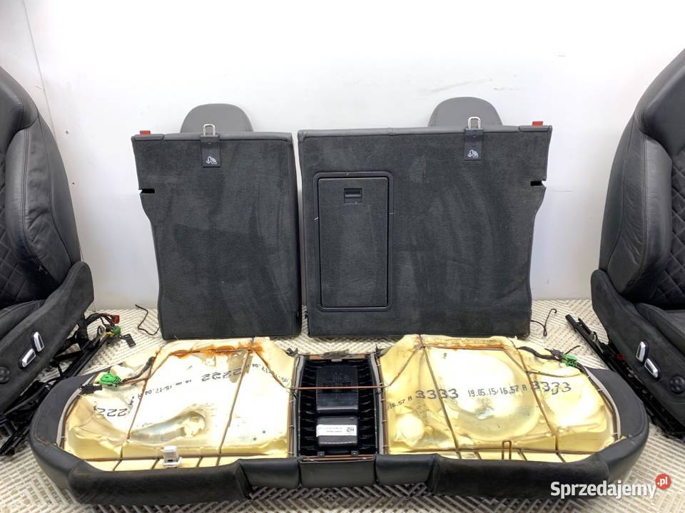 FOTELE KANAPA BOCZKI KOMPLET AUDI A7 4G