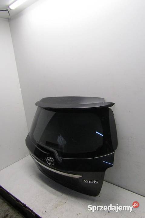 KLAPA BAGAŻNIKA TYLNA TYŁ 209 TOYOTA YARIS III osobowe lubelskie