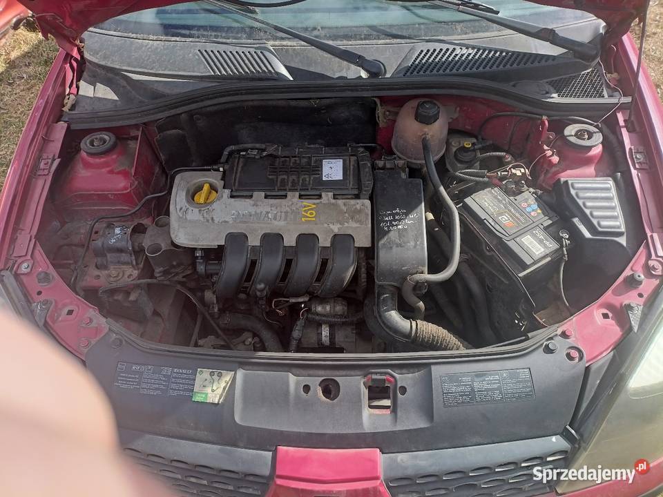 Silnik Clio 12 16 v sprawny nieuszkodzony Konin sprzedam