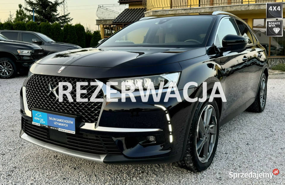 DS Automobiles DS 7 Crossback Rivoli4x4300Full serwisowany w ASO dolnośląskie Kamienna Góra