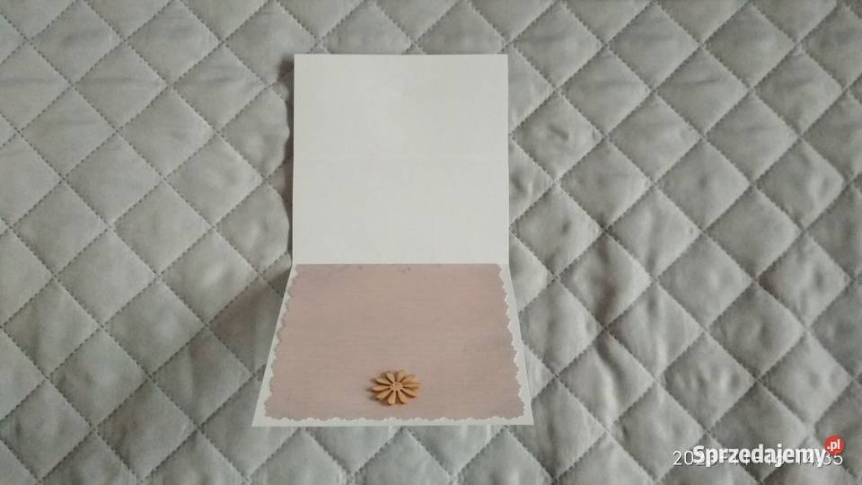 Kartka handmade ręcznie robiona 3D Piaseczno