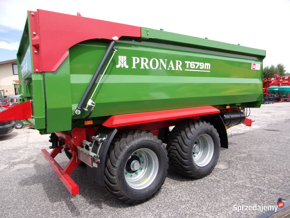 NOWA Przyczepa rolnicza skorupowa T679M PRONAR w Opoczno sprzedam
