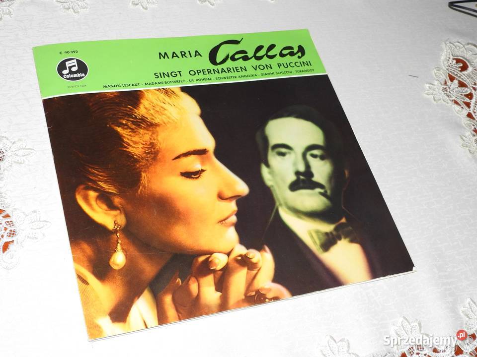 Maria Callas Singt Opernarien Von Puccini Winyl podkarpackie Przemyśl
