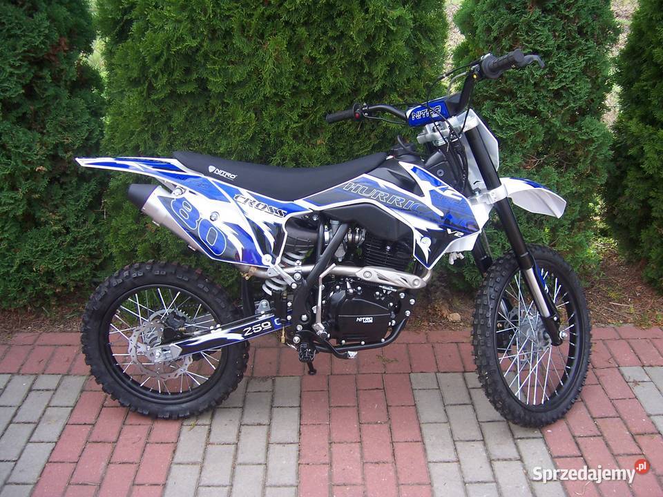 Cross 250 cc motocross enduro 4 suwowy Nitro nieuszkodzony Goleniów sprzedam