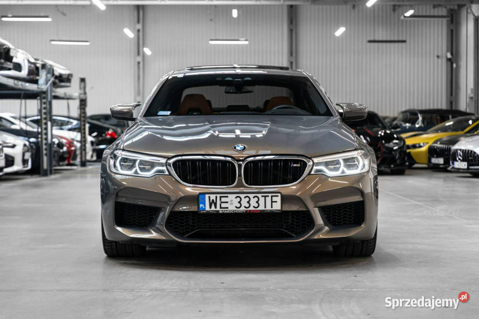 BMW M5 Salon Polska Bezwypadkowy Bowers Wilkins Samochody osobowe Węgrzce