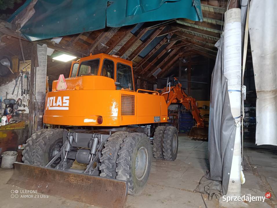 Koparka kołowa atlas1104 Koła
