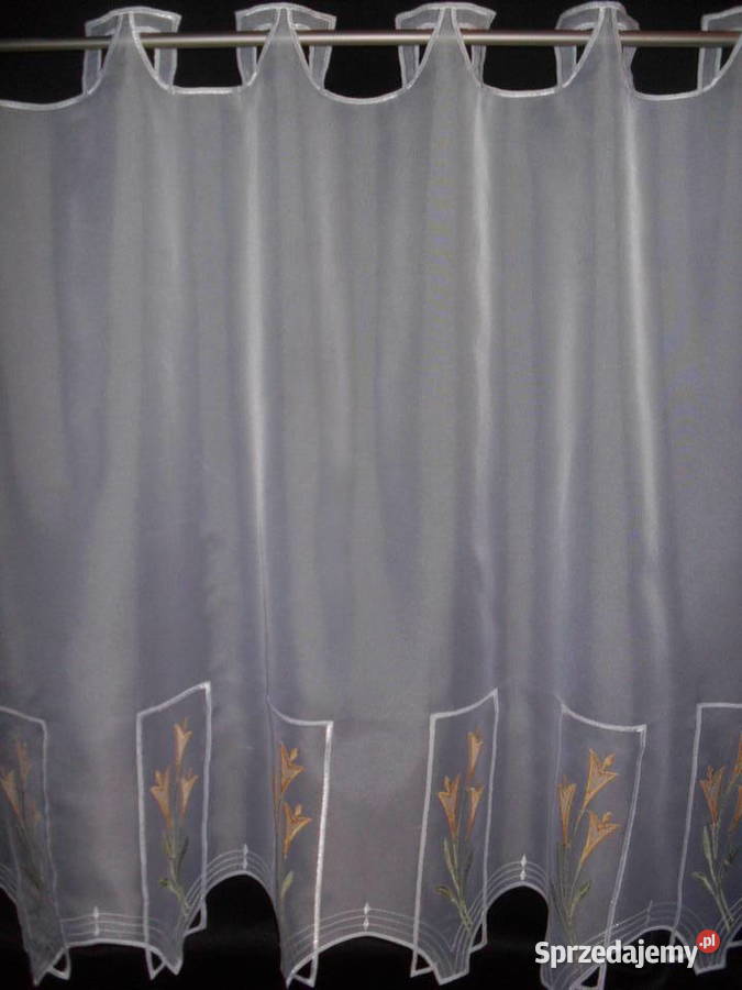 zazdroska krótka firanka 70 biała Wrocław