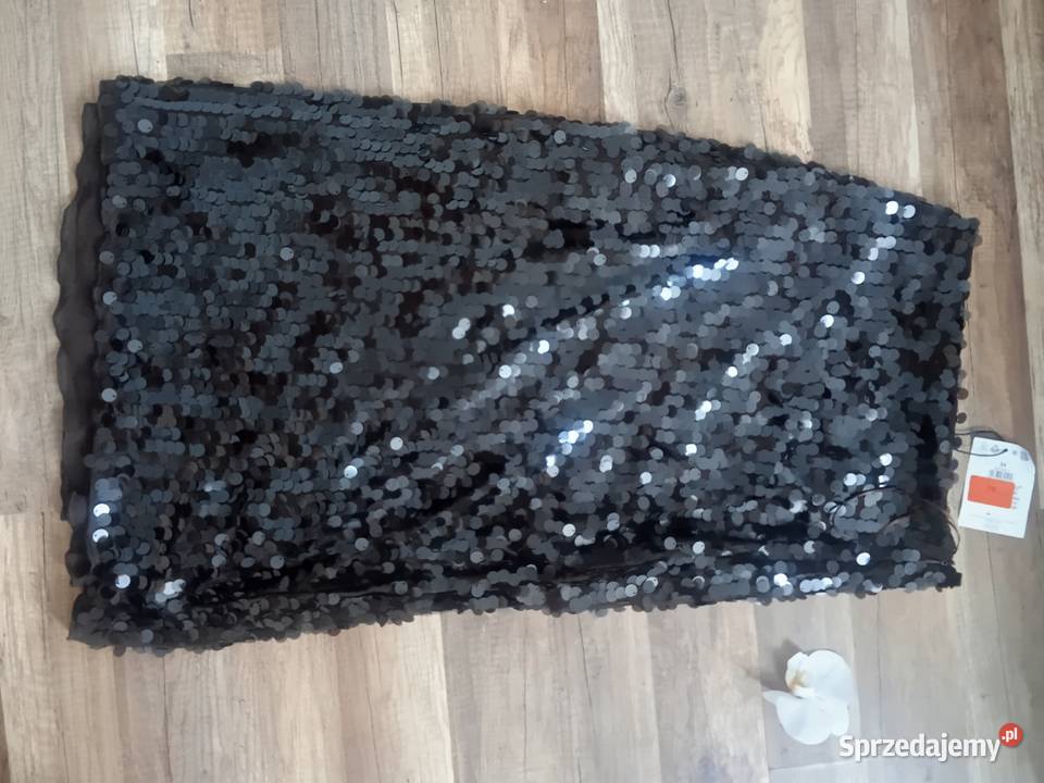 Nowa spódnica Mohito z metką cekiny rozmiar 34 brązowy/beżowy Krzczonów Trzeci