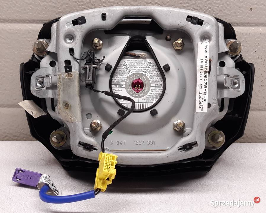 PODUSZKA AIRBAG KIEROWNICY AUDI A3 8P A4 B6 osobowe Mielęcin