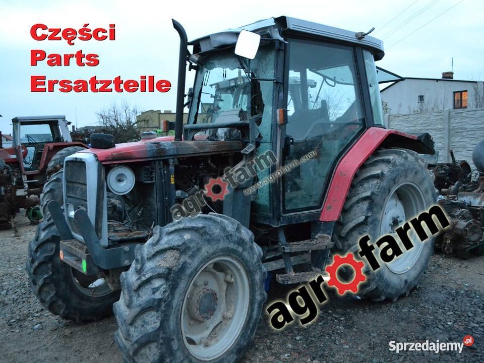 Massey Ferguson 6130 części skrzynia biegów oś Byków