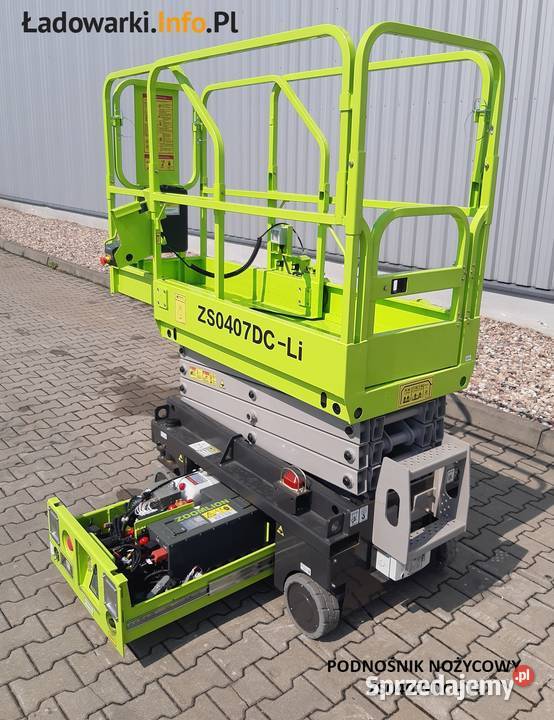Podnośnik nożycowy ZOOMLION ZS0407 DC 65m Maszyny budowlane dolnośląskie Wrocław