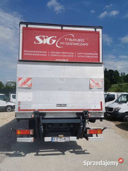 Volvo FL280 winda Dhollandia firanka z burtami małopolskie Książ Wielki