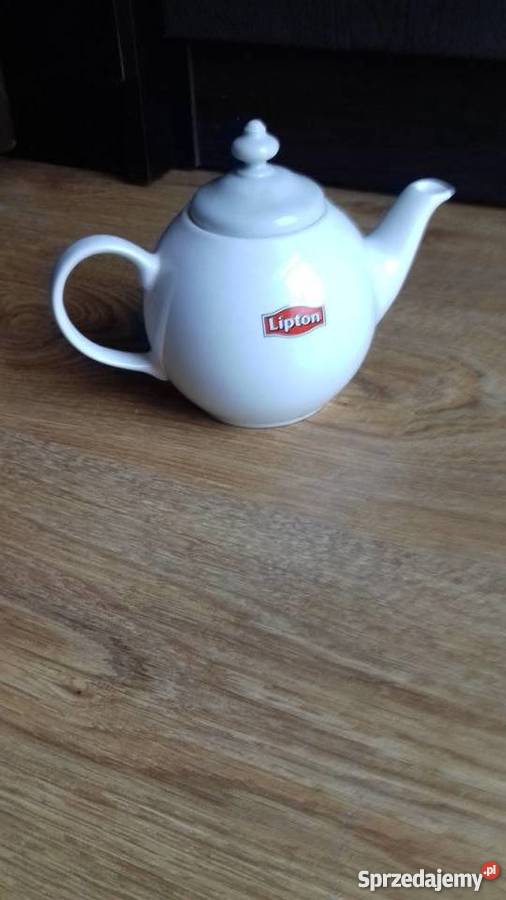 Dzbanek biały Lipton Iława